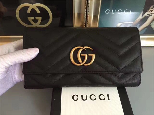 Gucci GG Marmont Continental Wallet (Varied Colors)