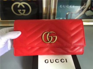 Gucci GG Marmont Continental Wallet (Varied Colors)