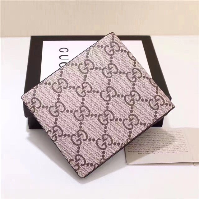 Gucci Tiger Print GG Supreme Wallet