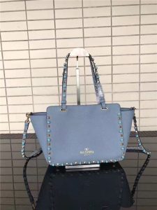 Valentino Rockstud Rolling Blue With Turquoise Stone