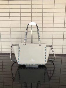 Valentino Rockstud Rolling White With Turquoise Stones