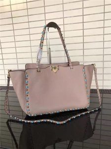 Valentino Rockstud Rolling Poudre with turquoise stone