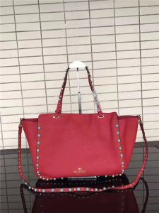 Valentino Rockstud Rolling Red with turquoise stone