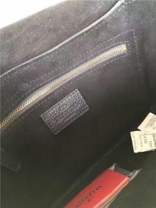 Valentino Rockstud textured-leather Black with multicolored cabochons