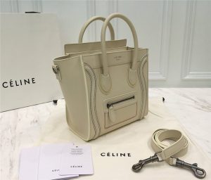 Celine Nano Luggage Double Stitching (Varied Colors)