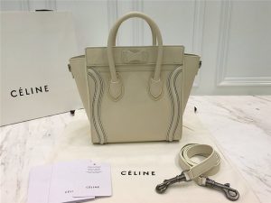 Celine Nano Luggage Double Stitching (Varied Colors)