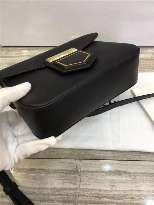 Givenchy Nobile Mini Shoulder Bag Black Smooth Leather