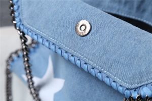 Stella McCartney Falabella Mini Tote Denim Star