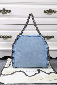 Stella McCartney Falabella Mini Tote Denim Botanical