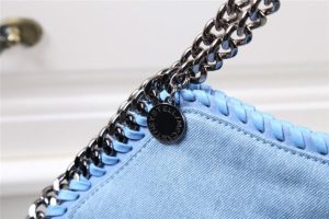 Stella McCartney Falabella Mini Tote Denim Botanical