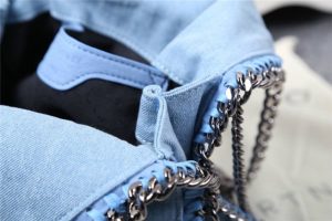 Stella McCartney Falabella Mini Tote Denim Botanical