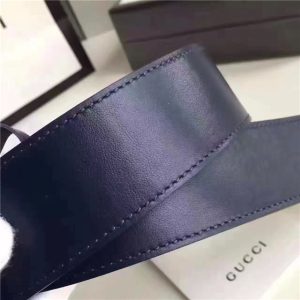 Gucci Leather Belt with Double G Buckle (Varied Colors)