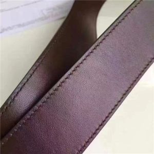 Gucci Leather Belt with Double G Buckle (Varied Colors)