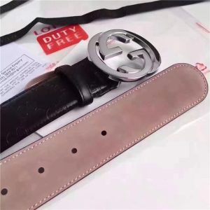 Gucci GG Signature Leather Belt (Varied Colors)