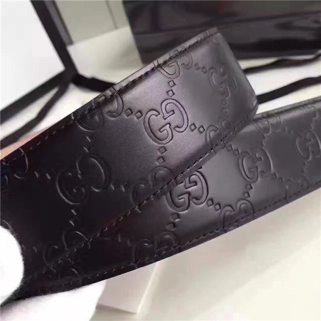 Gucci GG Signature Leather Belt (Varied Colors)