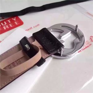 Gucci GG Signature Leather Belt (Varied Colors)