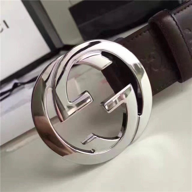 Gucci GG Signature Leather Belt (Varied Colors)