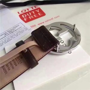 Gucci GG Signature Leather Belt (Varied Colors)