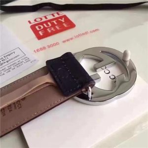 Gucci GG Signature Leather Belt (Varied Colors)