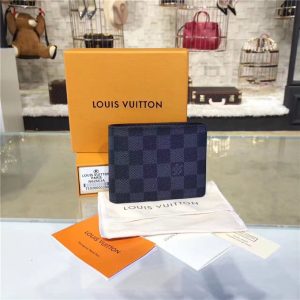 Louis Vuitton Damier Graphite Mulitiple For Bills And Credit Card