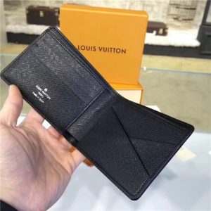 Louis Vuitton Damier Graphite Mulitiple For Bills And Credit Card