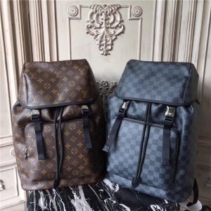 Louis Vuitton Zack Backpack Monogram Macassar Canvas