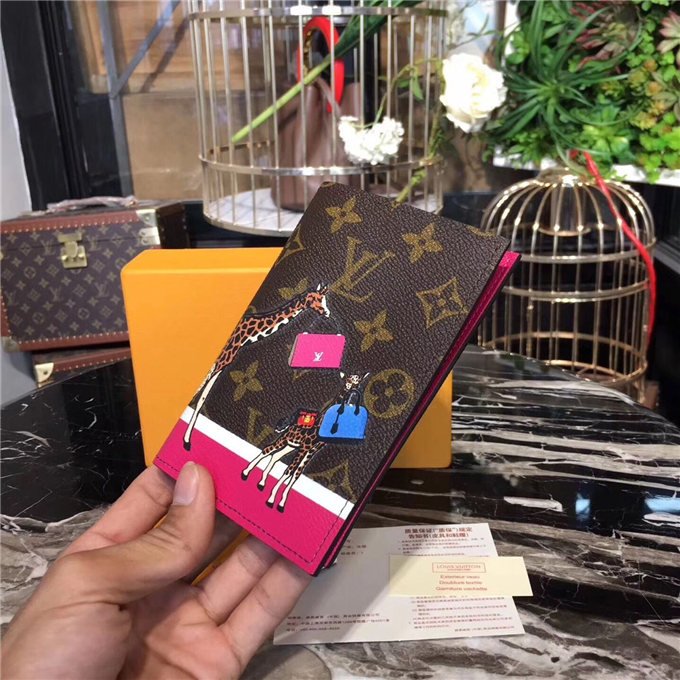 Louis Vuitton Passport Cover Monogram Canvas