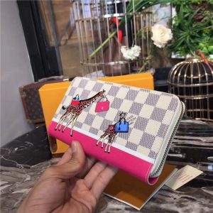 Louis Vuitton Zippy Damier Azur Wallet