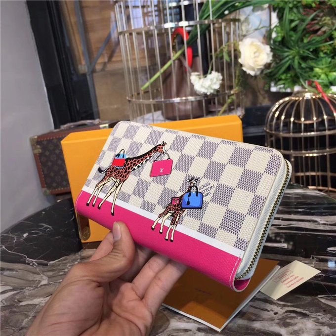 Louis Vuitton Zippy Damier Azur Wallet