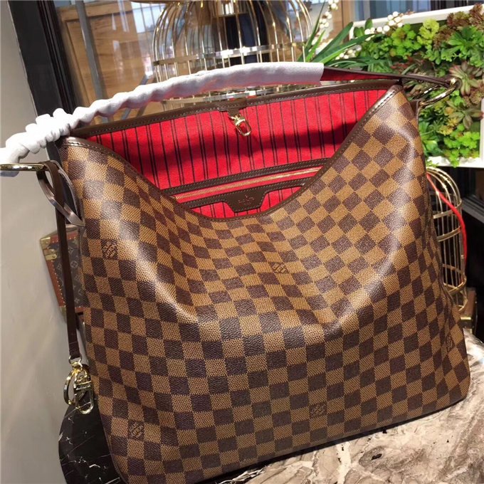 Louis Vuitton Delightful Damier Ebene Canvas MM