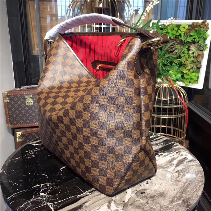 Louis Vuitton Delightful Damier Ebene Canvas MM