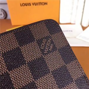 Louis Vuitton Zippy Coin Purse Damier Ebene Canvas