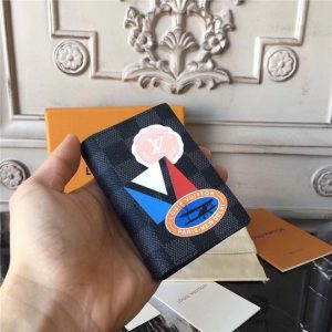 Louis Vuitton Pocket Organiser Damier Graphite Stickers
