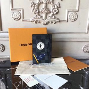 Louis Vuitton Pocket Organiser Damier Graphite Stickers