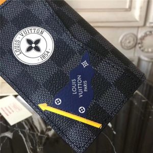 Louis Vuitton Pocket Organiser Damier Graphite Stickers