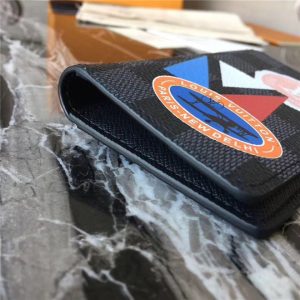 Louis Vuitton Pocket Organiser Damier Graphite Stickers