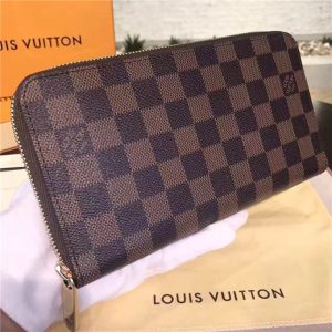 Louis Vuitton Zippy Organiser Damier Ebene Canvas