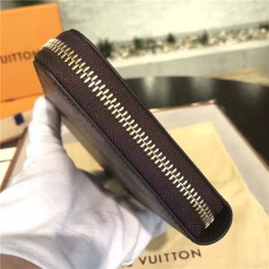 Louis Vuitton Zippy Organiser Damier Ebene Canvas