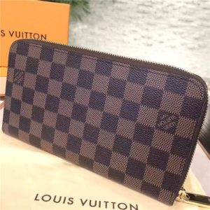 Louis Vuitton Zippy Organiser Damier Ebene Canvas