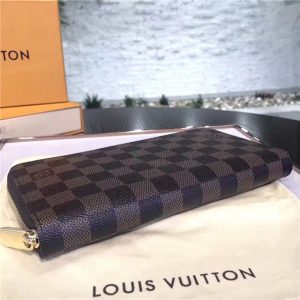 Louis Vuitton Zippy Organiser Damier Ebene Canvas
