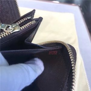 Louis Vuitton Zippy Organiser Damier Ebene Canvas