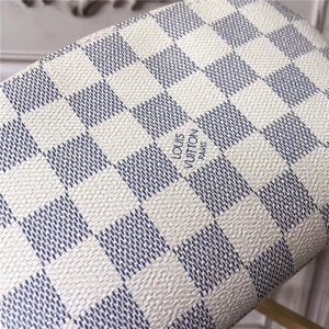 Louis Vuitton Cosmetic Pouch Damier Azur Canvas