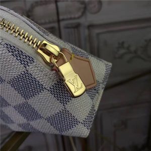 Louis Vuitton Cosmetic Pouch Damier Azur Canvas