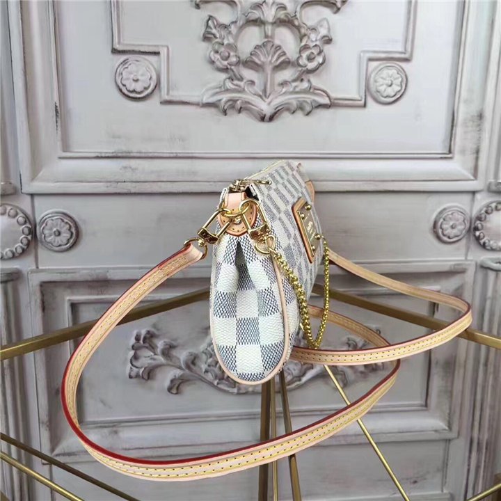 Louis Vuitton Damier Azur canvas Eva Clutch
