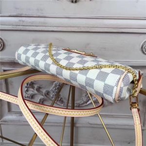 Louis Vuitton Damier Azur canvas Eva Clutch