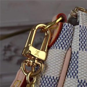 Louis Vuitton Damier Azur canvas Eva Clutch