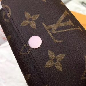 Louis Vuitton Monogram 6 Key Holder Rose Ballerine