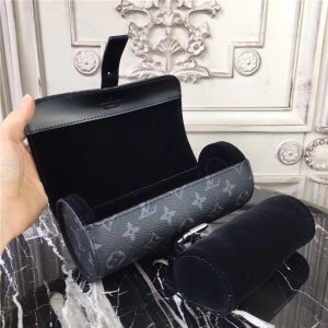Louis Vuitton Monogram Eclipse 3 Watch Case