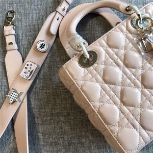Christian Dior My Lady Dior Customizable Shoulder Strap (Varied Colors)