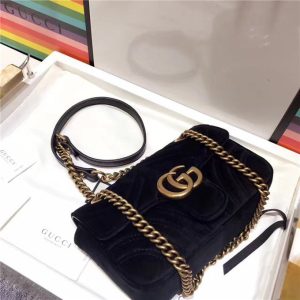 Gucci GG Marmont Velvet Mini Bag (Varied Colors)